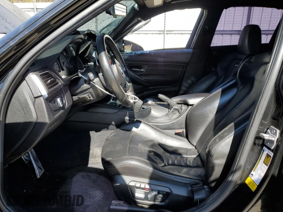 2016 BMW M3 with VIN WBS8M9C58G5D30271, listed as a Copart auction lot 47298135 with Not provided miles and Salvage title. Bid and sale history available at DreamBid. Image 7.