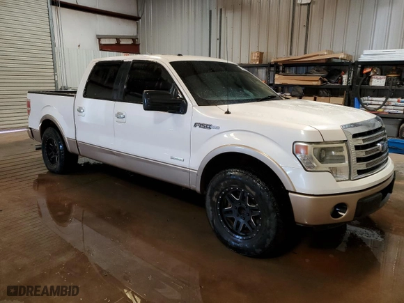 2013 Ford F-150 XL with VIN 1FTFW1CT7DKD51258, listed as a Copart auction lot 49178945 with 155,406 mi miles and Clean Title. Bid and sale history available at carsss.com. Image 4.