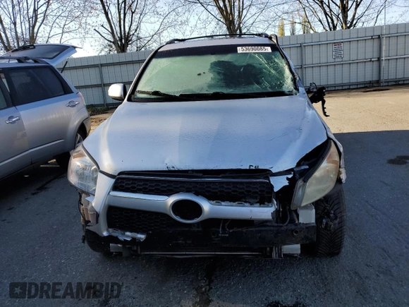 2011 Toyota RAV4 Limited with VIN 2T3DK4DV8BW060969, listed as a Copart auction lot 53690085 with 176,887 mi miles and Salvage title. Bid and sale history available at DreamBid. Image 5.
