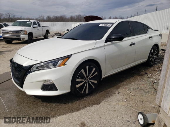 2021 Nissan Altima 2.5 SR with VIN 1N4BL4CV7MN394058, listed as a Copart auction lot 46739545 with 59,906 mi miles and Salvage Title. Bid and sale history available at carsss.com. Image 1.