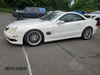 2004 Mercedes-Benz SL 500 with VIN WDBSK75F74F072792, listed as a Copart auction lot 62934285 with Not provided miles and Salvage title. Bid and sale history available at DreamBid. Image 1.