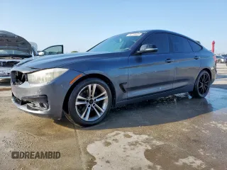 2015 BMW 3 Series GT 328i xDrive with VIN WBA3X5C56FD560634, listed as a Copart auction lot 52714445 with 156,903 mi miles and Clean Title. Bid and sale history available at carsss.com. Image 1.