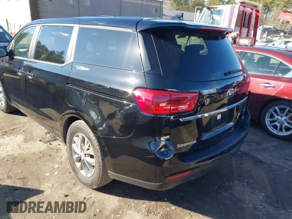 2019 Kia Sedona EX with VIN KNDMB5C10K6533494, listed as a IAAI auction lot 41798853 with 52,114 mi miles. Bid and sale history available at carsss.com. Image 3.