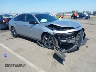2023 Honda Accord Sport с VIN 1HGCY2F52PA045841, выставлен на аукционе IAAI как лот 42224595 с пробегом 25 549 миль миль и . История ставок и продаж доступна на DreamBid. Изображение 1.