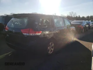 2011 Toyota Sienna with VIN 5TDZK3DC4BS052092, listed as a Copart auction lot 81374114 with 268,590 mi miles and Clean Title. Bid and sale history available at carsss.com. Image 3.