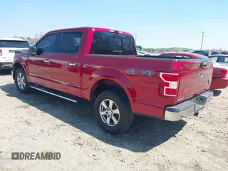 2018 Ford F-150 XL with VIN 1FTEW1EP0JKF76516, listed as a IAAI auction lot 41895251 with 61,348 mi miles. Bid and sale history available at carsss.com. Image 3.