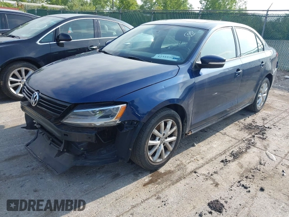 2011 Volkswagen Jetta SE with VIN 3VWDZ7AJ4BM324511, listed as a IAAI auction lot 42355964 with 122,509 mi miles and . Bid and sale history available at DreamBid. Image 2.