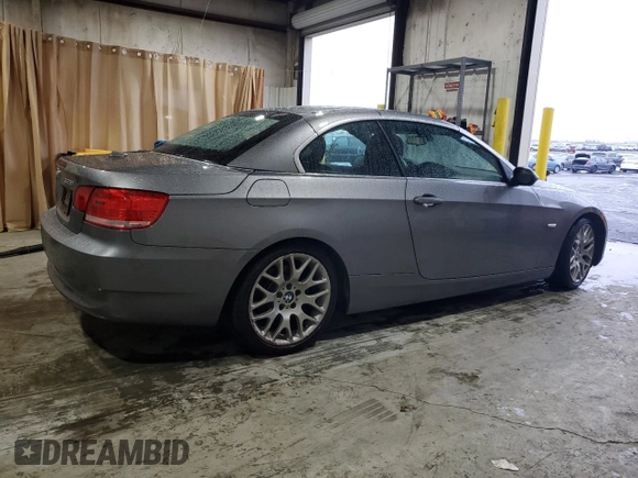 2007 BMW 3 Series 328i with VIN WBAWR33557PX78690, listed as a Copart auction lot 85162174 with 112,227 mi miles and Salvage title. Bid and sale history available at DreamBid. Image 3.