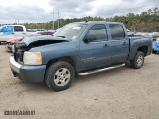 2007 Chevrolet Silverado 1500 LT w/1LT with VIN 2GCEC13C971679113, listed as a Copart auction lot 49773695 with 155,338 mi miles and Salvage Title. Bid and sale history available at carsss.com. Image 1.
