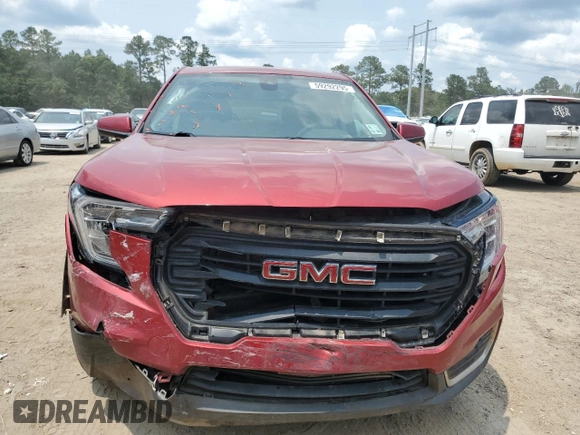 2022 GMC Terrain SLE with VIN 3GKALMEV6NL146666, listed as a Copart auction lot 59292295 with 99,685 mi miles and Salvage title. Bid and sale history available at DreamBid. Image 5.