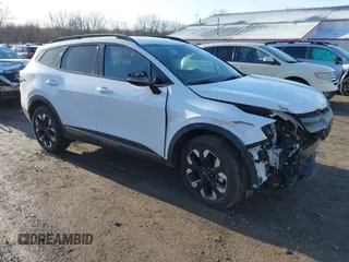 2023 Kia Sportage X-Line with VIN 5XYK6CAF5PG019269, listed as a IAAI auction lot 41840788 with 24,956 mi miles and . Bid and sale history available at DreamBid. Image 1.