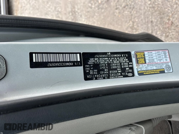 2018 Kia Sedona L with VIN KNDMA5C11J6409767, listed as a Copart auction lot 50896745 with 122,451 mi miles and Clean Title. Bid and sale history available at carsss.com. Image 10.