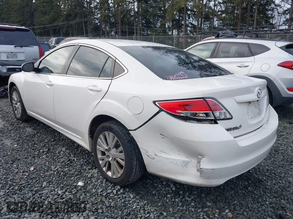 2009 Mazda 6 i Touring with VIN 1YVHP82A195M01537, listed as a IAAI auction lot 41471542 with 180,175 mi miles and . Bid and sale history available at carsss.com. Image 3.