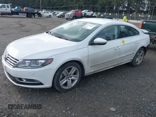 2016 Volkswagen CC Sport with VIN WVWBP7AN2GE500522, listed as a IAAI auction lot 41518541 with 43,539 mi miles. Bid and sale history available at carsss.com. Image 2.
