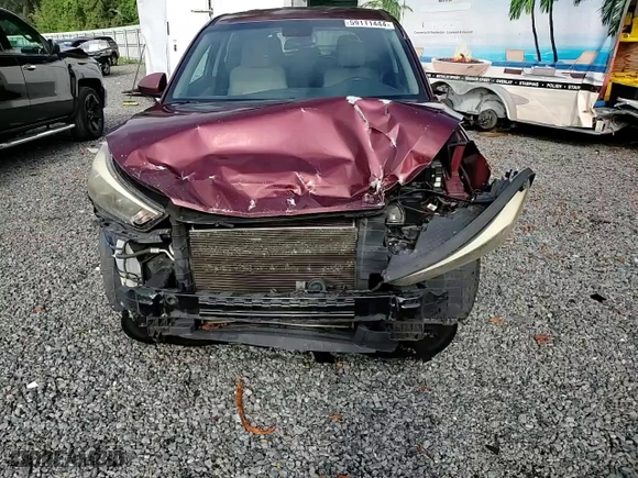 2016 Hyundai Tucson SE with VIN KM8J23A44GU208317, listed as a Copart auction lot 59111444 with 162,425 mi miles and Salvage Title. Bid and sale history available at carsss.com. Image 11.