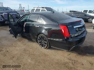 2018 Cadillac CTS Sedan Luxury RWD with VIN 1G6AR5SX3J0141554, listed as a IAAI auction lot 41134505 with 1 mi miles. Bid and sale history available at carsss.com. Image 3.