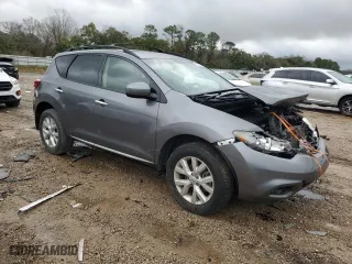 2014 Nissan Murano LE with VIN JN8AZ1MW3EW523827, listed as a Copart auction lot 76989304 with 139,047 mi miles and Salvage Title. Bid and sale history available at carsss.com. Image 4.