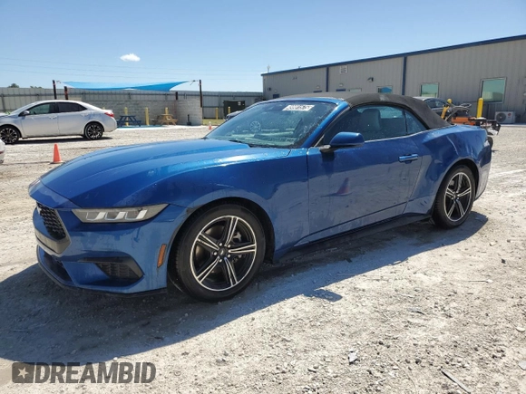 2024 Ford Mustang EcoBoost with VIN 1FAGP8UH4R5112914, listed as a Copart auction lot 49981575 with 37,283 mi miles and Clean Title. Bid and sale history available at carsss.com. Image 1.