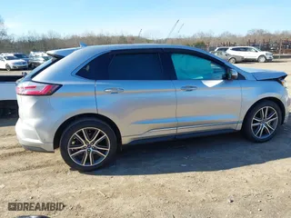 2019 Ford Edge Titanium with VIN 2FMPK3K98KBC68569, listed as a IAAI auction lot 41209347 with 75,519 mi miles. Bid and sale history available at carsss.com. Image 13.