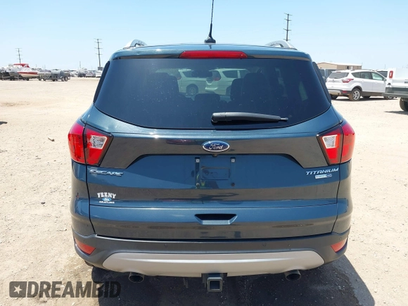 2019 Ford Escape Titanium с VIN 1FMCU9J92KUB56244, выставлен на аукционе IAAI как лот 42553011 с пробегом 37 201 миль миль и . История ставок и продаж доступна на DreamBid. Изображение 16.