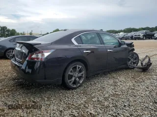 2014 Nissan Maxima S with VIN 1N4AA5AP4EC474099, listed as a Copart auction lot 61200885 with 94,977 mi miles and Salvage title. Bid and sale history available at DreamBid. Image 3.