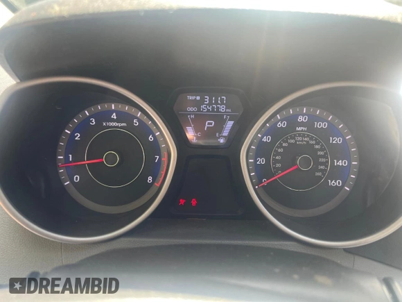 2013 Hyundai Elantra GLS с VIN KMHDH4AE2DU83581, выставлен на аукционе Copart как лот 59219095 с пробегом 154 778 миль миль и Чистый • Clean title. История ставок и продаж доступна на DreamBid. Изображение 8.
