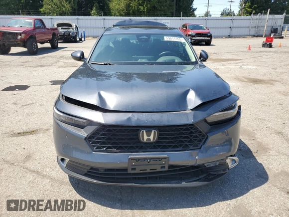 2024 Honda Accord Touring with VIN 1HGCY2F87RA005817, listed as a Copart auction lot 59211165 with 28,355 mi miles and Salvage title. Bid and sale history available at DreamBid. Image 5.