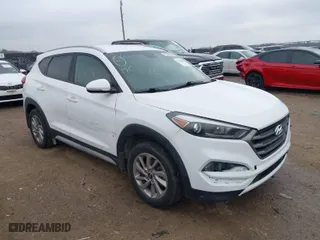 2017 Hyundai Tucson SE Plus with VIN KM8J33A43HU416901, listed as a IAAI auction lot 41445367 with 109,116 mi miles. Bid and sale history available at carsss.com. Image 1.