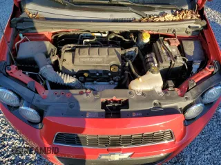 2012 Chevrolet Sonic LT with VIN 1G1JC6SB4C4221295, listed as a Copart auction lot 81294604 with 158,597 mi miles and Salvage title. Bid and sale history available at DreamBid. Image 11.