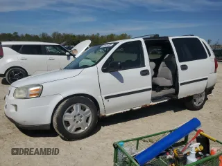 2006 Chevrolet Uplander LS Fleet z VIN 1GNDV23L86D249028, wystawiony jako Copart lot #53663565 z przebiegiem 222 384 mil mil oraz Szkoda całkowita • Salvage title. Historia ofert i sprzedaży dostępna na DreamBid. Obrazek 1.