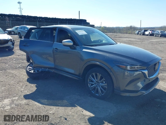 2024 Mazda CX-5 2.5 Turbo Signature with VIN JM3KFBXY4R0357622, listed as a IAAI auction lot 41983547 with 3,238 mi miles. Bid and sale history available at carsss.com. Image 1.