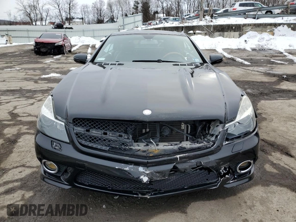 2009 Mercedes-Benz SL 550 with VIN WDBSK71F29F152210, listed as a Copart auction lot 44854165 with 69,777 mi miles and Salvage title. Bid and sale history available at DreamBid. Image 5.