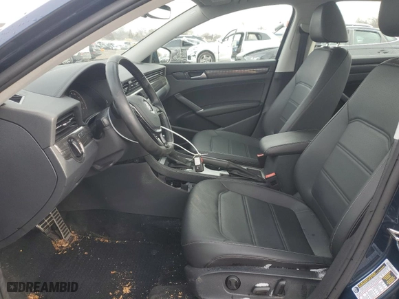 2020 Volkswagen Passat 2.0T R-Line with VIN 1VWMA7A37LC001761, listed as a Copart auction lot 43545755 with 23,513 mi miles and Salvage Title. Bid and sale history available at carsss.com. Image 7.