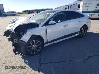 2015 Hyundai Sonata Limited z VIN 5NPE34ABXFH256114, wystawiony jako Copart lot #41860195 z przebiegiem 183 984 mil mil oraz Szkoda całkowita • Salvage title. Historia ofert i sprzedaży dostępna na DreamBid. Obrazek 1.