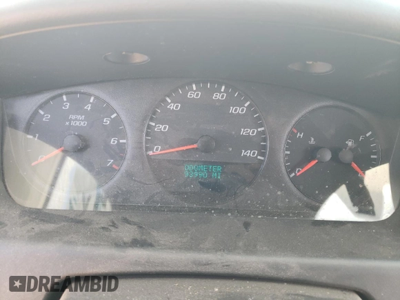 2014 Chevrolet Impala LS with VIN 2G1WA5E36E1189216, listed as a Copart auction lot 47114675 with 93,990 mi miles and Salvage title. Bid and sale history available at DreamBid. Image 9.