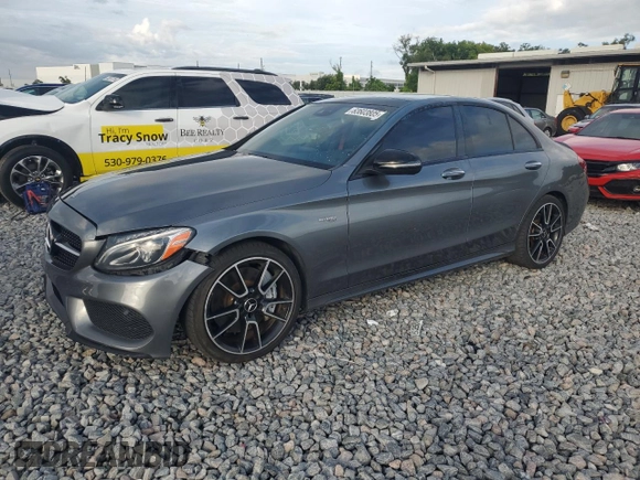2017 Mercedes-Benz C 43 AMG with VIN 55SWF6EB3HU201554, listed as a Copart auction lot 63603805 with 167,914 mi miles and Clean title. Bid and sale history available at DreamBid. Image 1.