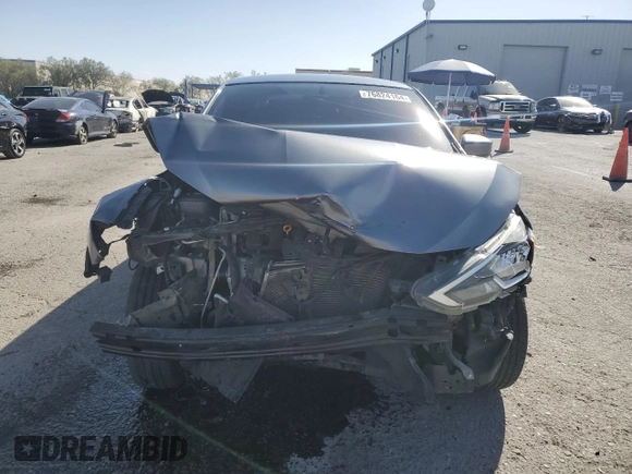 2017 Nissan Sentra S with VIN 3N1AB7AP3HY316743, listed as a Copart auction lot 76824164 with 112,575 mi miles and Salvage Title. Bid and sale history available at DreamBid. Image 5.
