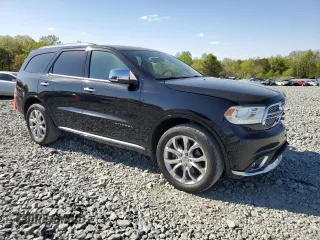 2017 Dodge Durango Citadel with VIN 1C4RDJEGXHC766870, listed as a Copart auction lot 53287365 with 222,047 mi miles and Salvage title. Bid and sale history available at DreamBid. Image 4.