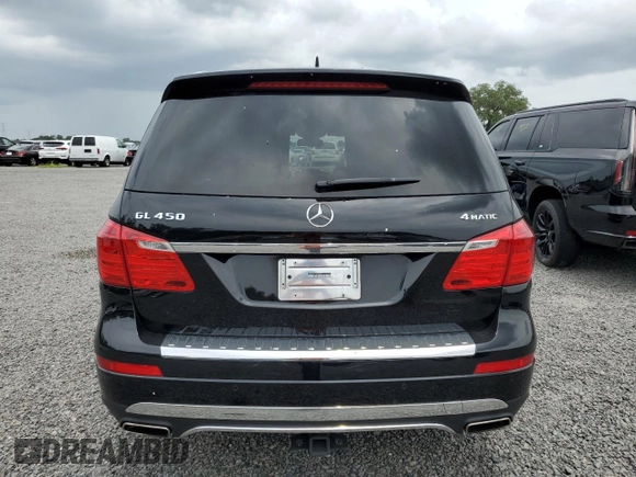 2015 Mercedes-Benz GL-Class GL 450 with VIN 4JGDF6EE1FA539507, listed as a Copart auction lot 61848393 with 116,378 mi miles. Bid and sale history available at carsss.com. Image 6.