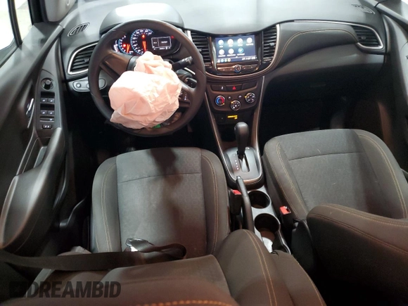 2018 Chevrolet Trax LS with VIN KL7CJNSB8JB603626, listed as a Copart auction lot 55661185 with 46,483 mi miles and Salvage Title. Bid and sale history available at carsss.com. Image 8.