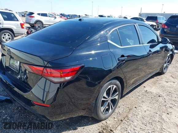2021 Nissan Sentra SV with VIN 3N1AB8CV8MY310528, listed as a IAAI auction lot 41633245 with 20,388 mi miles and . Bid and sale history available at DreamBid. Image 4.