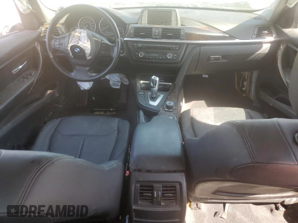 2014 BMW 3 Series 320i xDrive with VIN WBA3C3G58ENS70849, listed as a Copart auction lot 52045365 with 0 mi miles and Salvage Title. Bid and sale history available at carsss.com. Image 8.