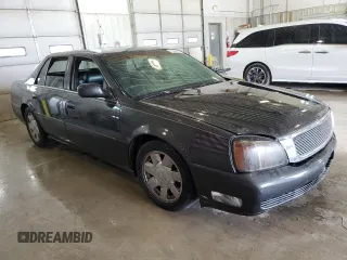 2002 Cadillac DeVille DTS with VIN 1G6KF57962U230178, listed as a Copart auction lot 72225424 with 0 mi miles and Salvage Title. Bid and sale history available at carsss.com. Image 4.