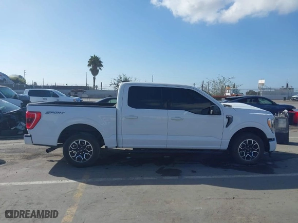 2023 Ford F-150 XL with VIN 1FTEW1CP8PKE43997, listed as a IAAI auction lot 41653536 with 36,053 mi miles. Bid and sale history available at carsss.com. Image 12.