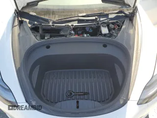2022 Tesla Model 3 with VIN 5YJ3E1EAXNF203914, listed as a Copart auction lot 46982935 with 70,766 mi miles and Salvage Title. Bid and sale history available at DreamBid. Image 12.