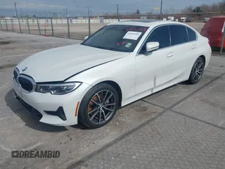 2020 BMW 3 Series 330i with VIN 3MW5R1J06L8B43574, listed as a IAAI auction lot 41365505 with 37,405 mi miles. Bid and sale history available at carsss.com. Image 17.