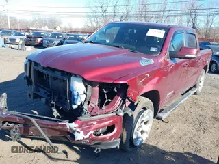 2019 Ram 1500 Big Horn/Lone Star with VIN 1C6SRFFT2KN647936, listed as a IAAI auction lot 41294403 with 123,834 mi miles. Bid and sale history available at carsss.com. Image 6.
