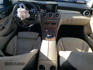 2019 Mercedes-Benz C 300 with VIN 55SWF8EB1KU297185, listed as a Copart auction lot 47410205 with 58,425 mi miles and Salvage Title. Bid and sale history available at carsss.com. Image 8.