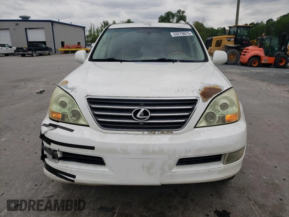 2005 Lexus GX 470 z VIN JTJBT20X650093619, wystawiony jako Copart lot #53279875 z przebiegiem 358 513 mil mil oraz Czysty tytuł • Clean title. Historia ofert i sprzedaży dostępna na DreamBid. Obrazek 5.