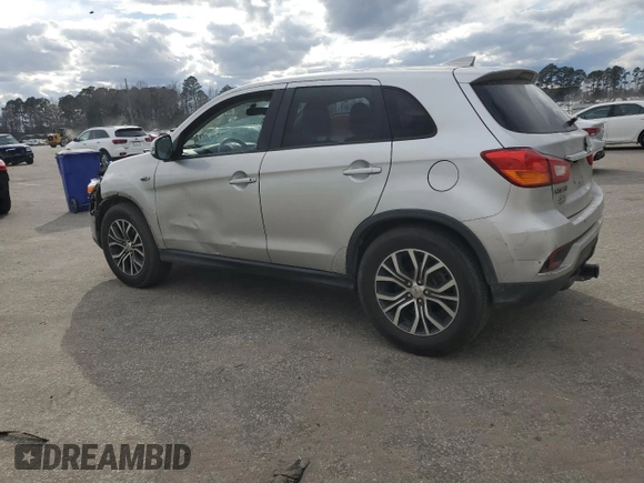 2018 Mitsubishi Outlander Sport SE 2.4 with VIN JA4AR3AW1JZ033627, listed as a Copart auction lot 47733215 with 161,584 mi miles and Salvage Title. Bid and sale history available at carsss.com. Image 2.